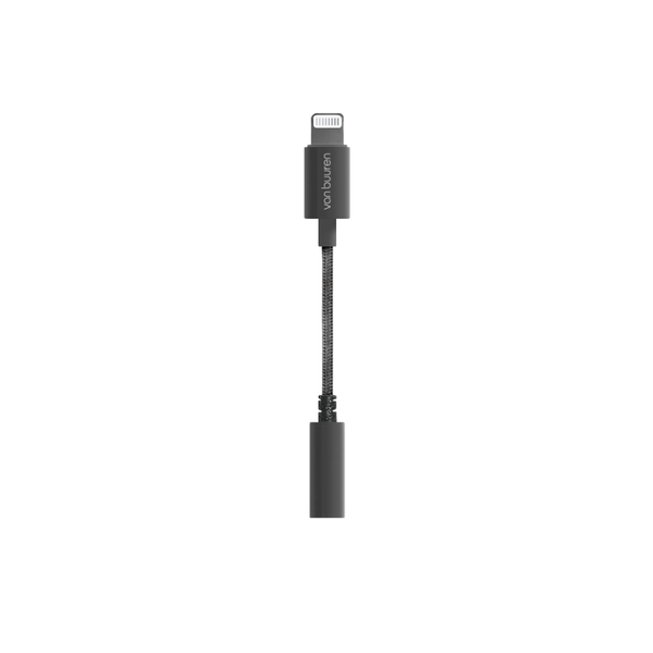 van buuren Lightning to Headphone Jack Adapter – Powerpod