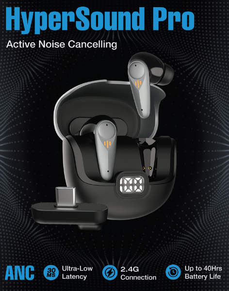 van buuren HyperSound Pro Active Noise Cancelling Earphones